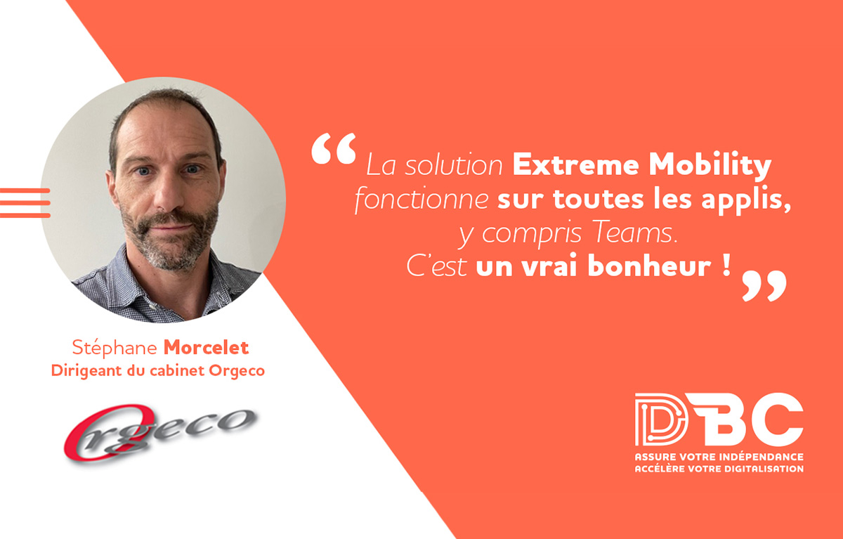 Interview Stéphane Morcelet - Cabinet Orgeco